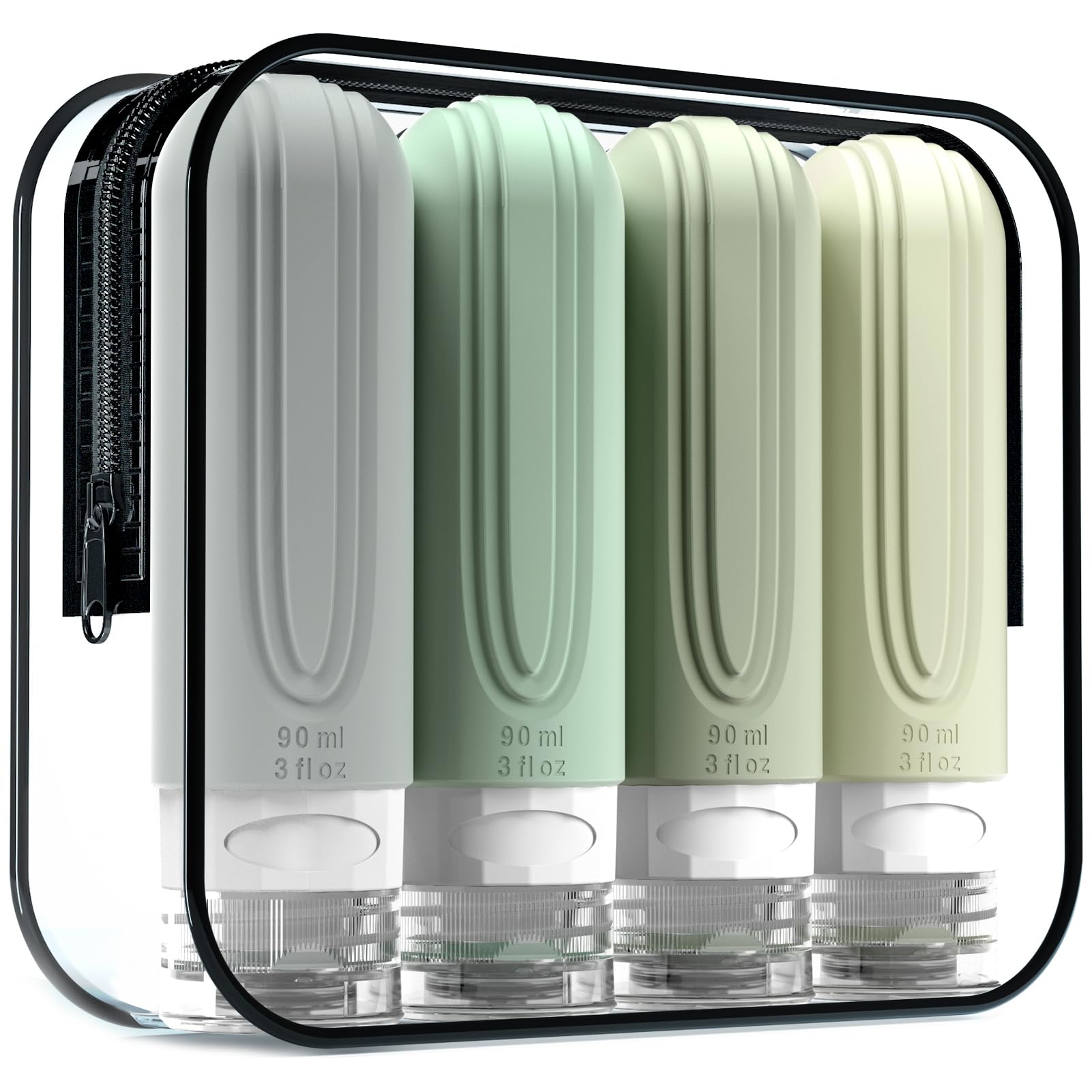 Mrsdry 3oz leakproof travel bottle for secure liquids during flights
