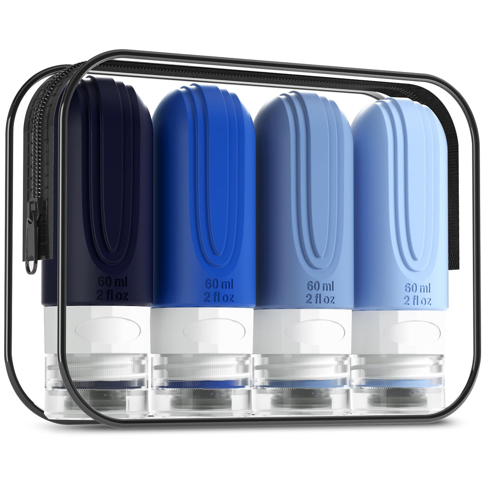 Mrsdry travel bottles 2 oz with leakproof design for secure luggage.