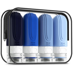 Mrsdry travel bottles 2 oz with leakproof design for secure luggage.