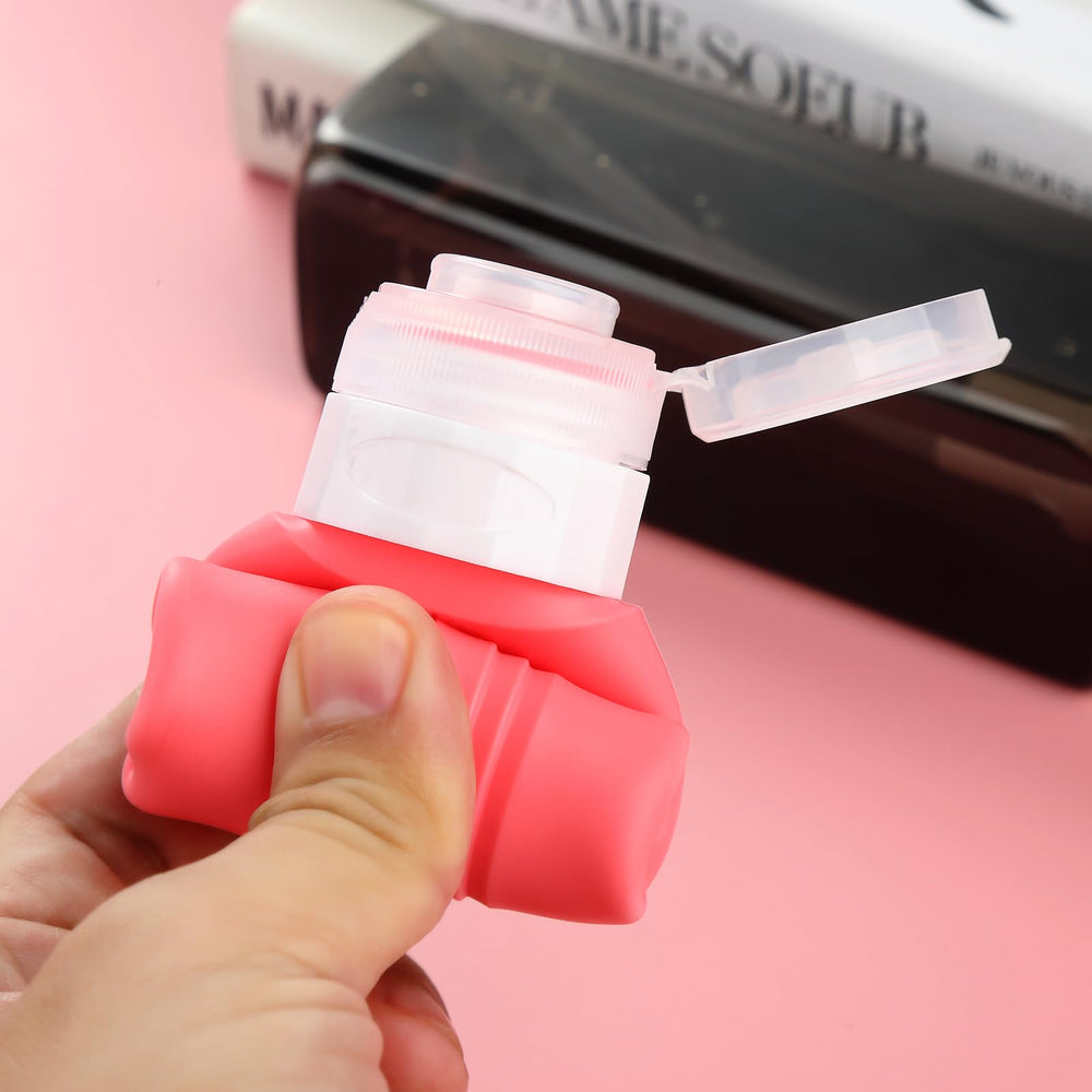 Mrsdry bottles ideal for shampoo, conditioner, and lotion on the go.