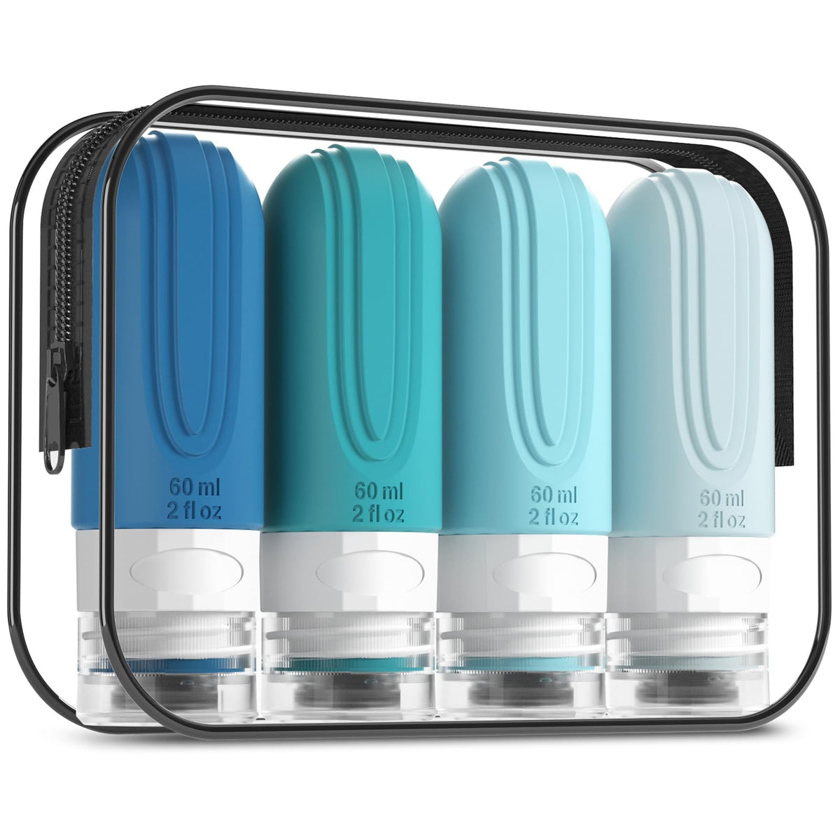 Mrsdry travel bottles leak-proof 2oz ideal for spill-free luggage