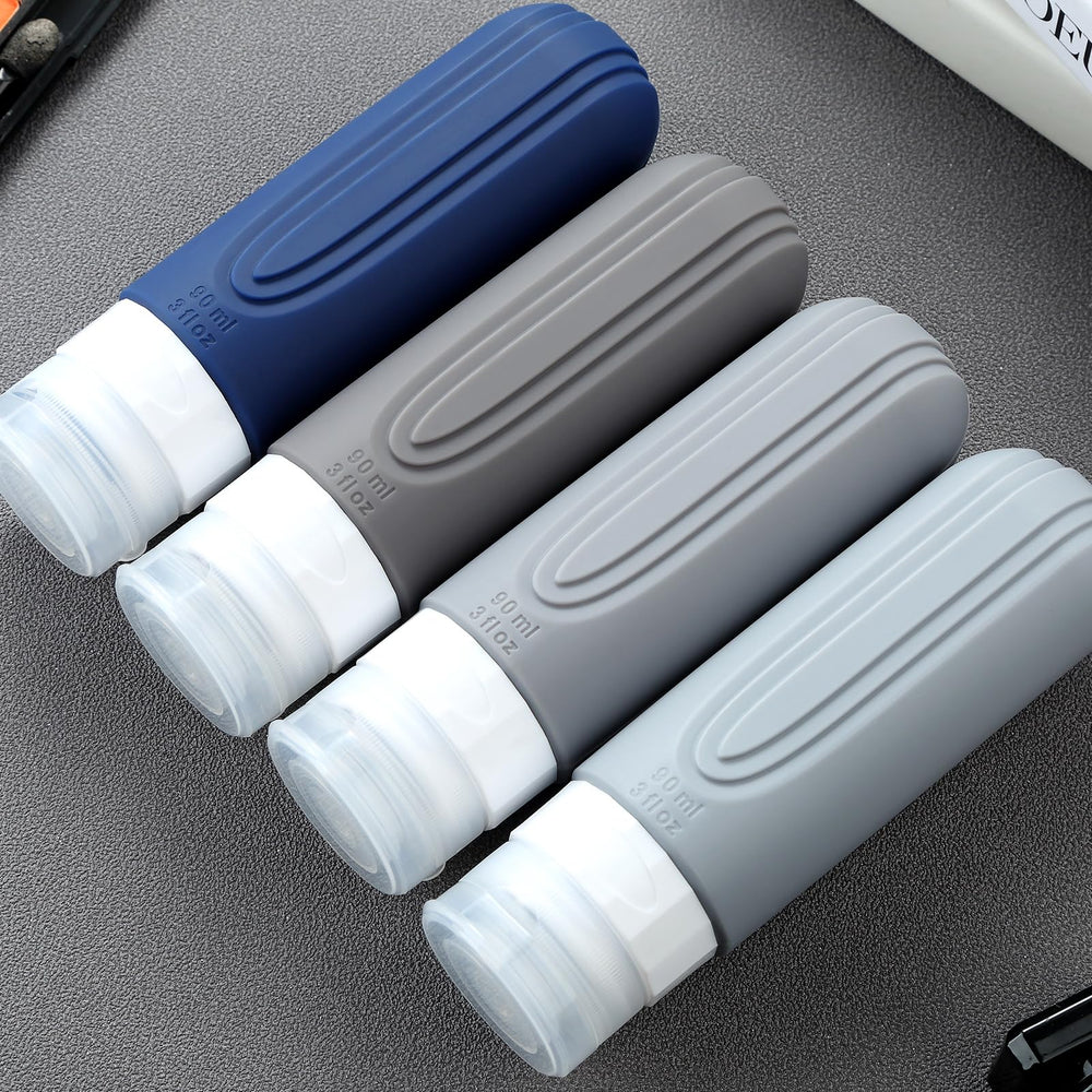 Mrsdry 4-pack ideal for shampoo, conditioner, lotion, body wash