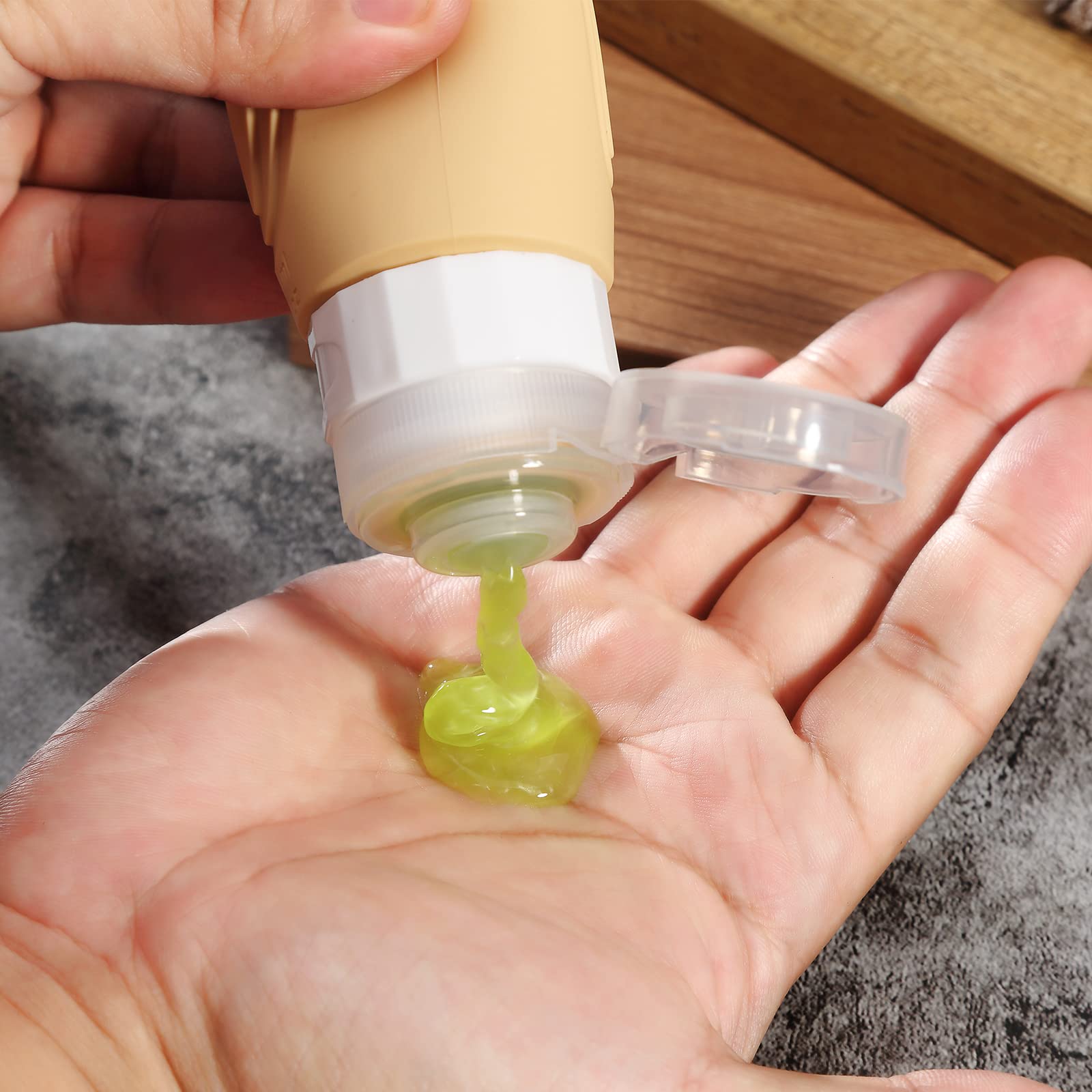 Mrsdry durable silicone bottles offer long-lasting travel use.