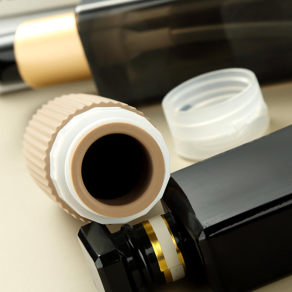 Mrsdry travel bottles wide opening allows easy filling of thicker fluids.