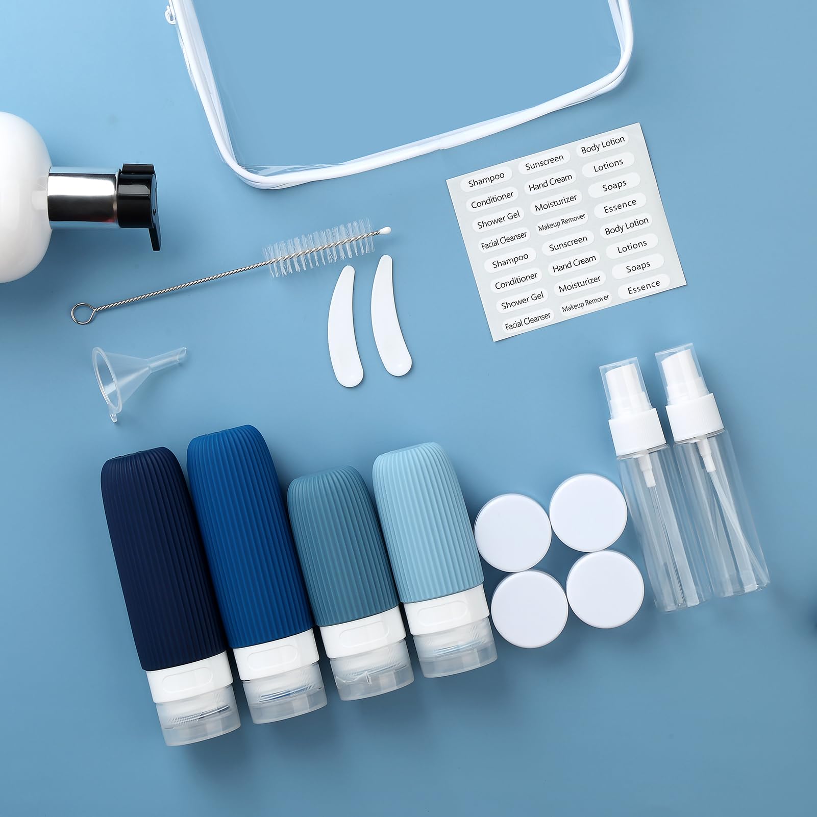 Compact zip-case keeps all travel components together