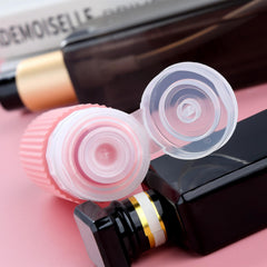 Mrsdry travel jars 4-pack for compact, seal-tight storage of creams and balms.