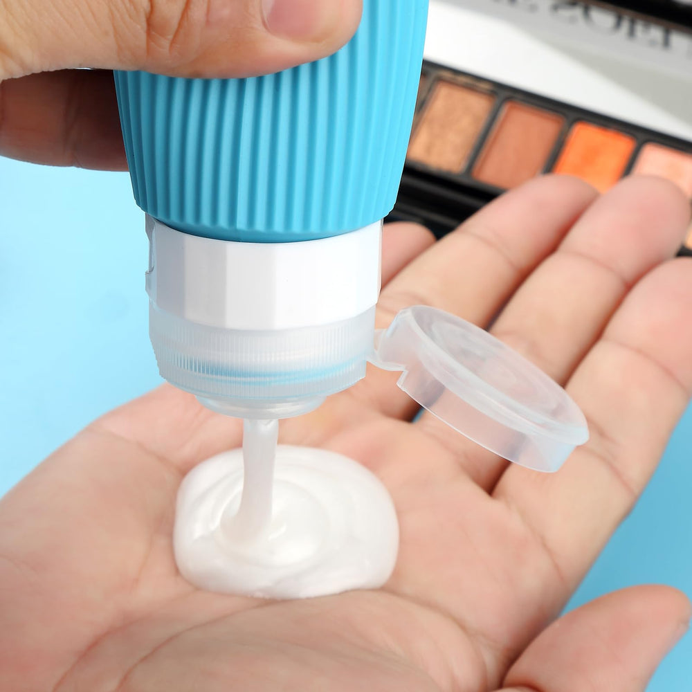 Mrsdry wide-opening bottles make filling thick fluids easy.