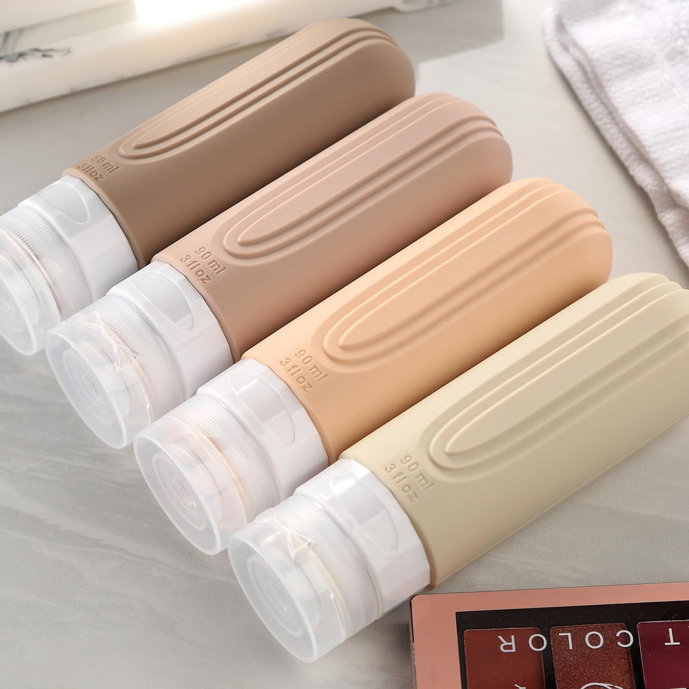 Mrsdry wide-opening bottle makes thick creams easy to fill and clean.