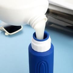 Mrsdry wide-opening fill for easy transfer of thick liquids