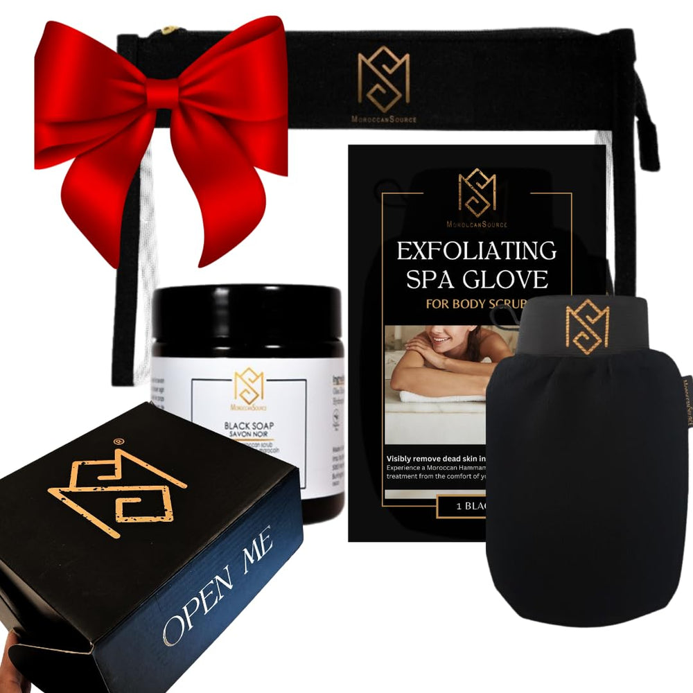 MS Exfoliating Glove Kessa Mitt for deep cleansing of pores during showers