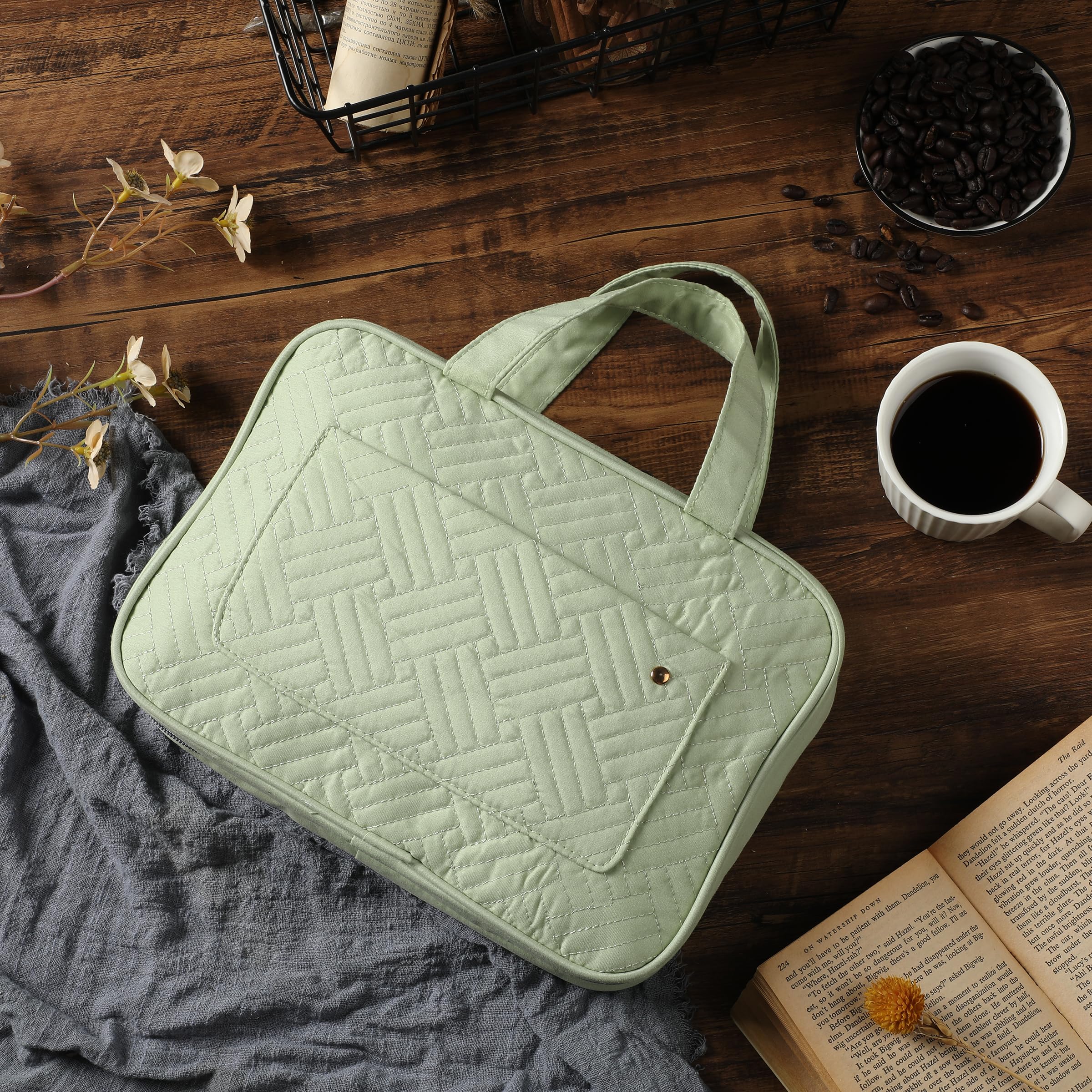 Compact design fits in carry-ons for organized travel.