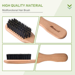 Msnasit dense bristles deliver targeted smoothing to tame flyaways without heaviness.