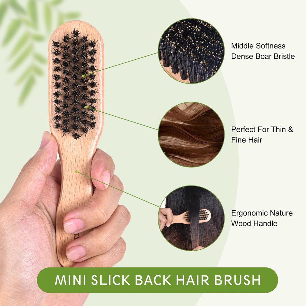 Msnasit mini wood edge-control brush highlights compact grip for precise smoothing.