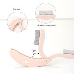 MSQ eyelash comb purse-size design fits in small bags.