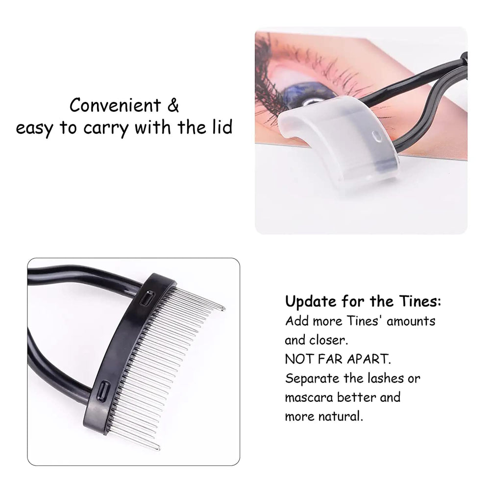 MSQ stainless steel lash comb for precise separation
