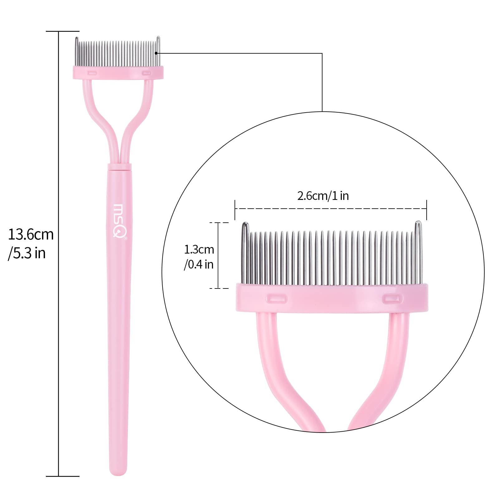 MSQ fine-teeth comb targets tiny clumps for even finish