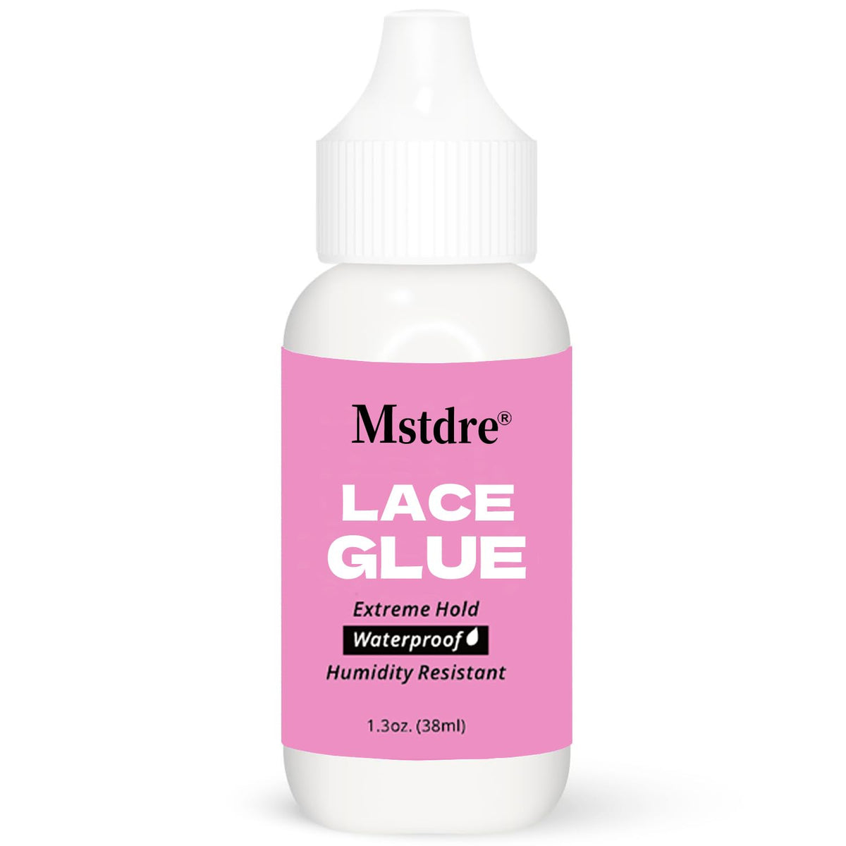 MSTDRE strong-holding-glue for lace wigs ensures a secure bond during wear.
