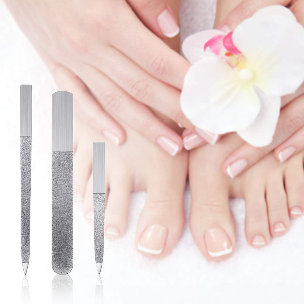 Mudder compact travel nail file set ready for on-the-go use