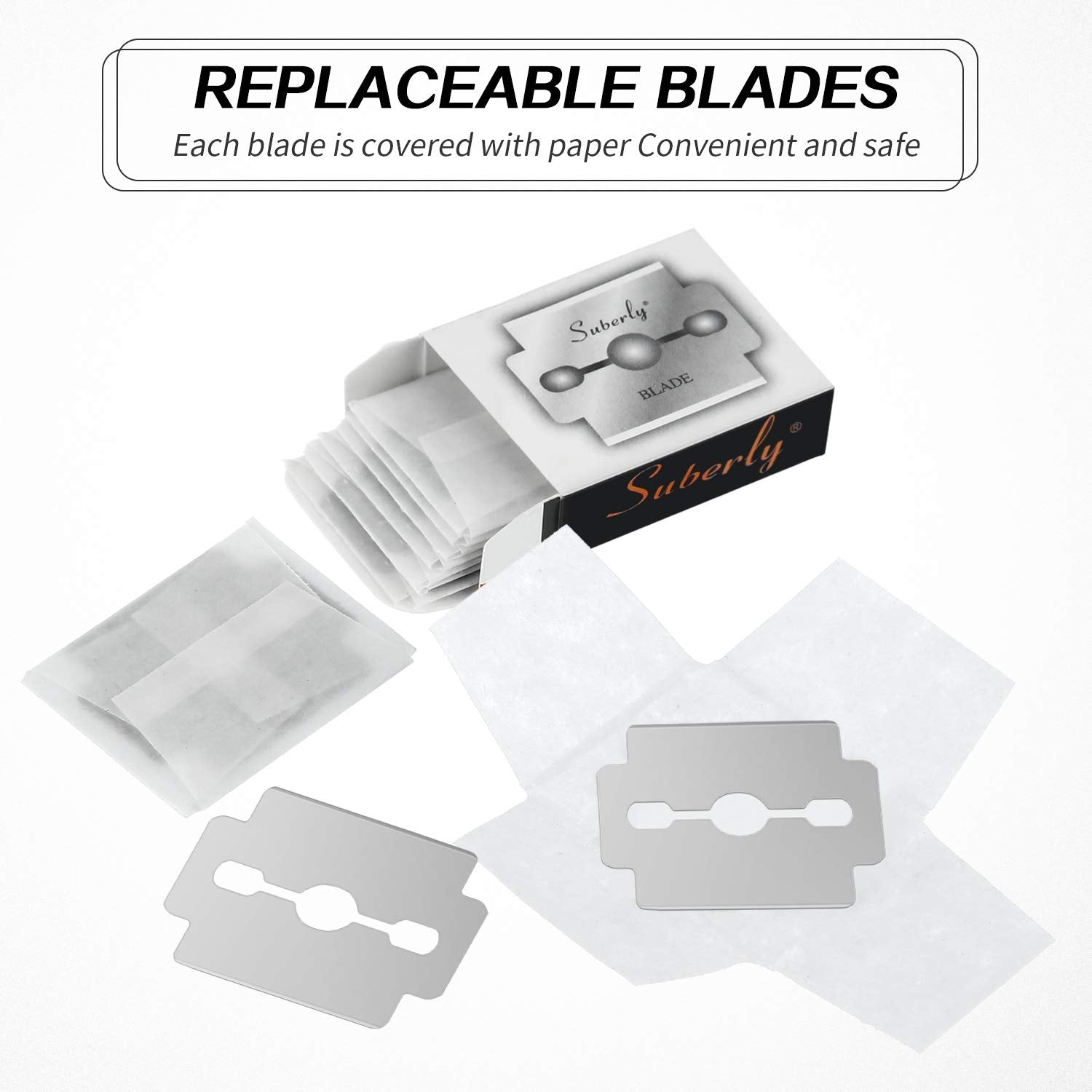 Mudder corn plane blades measure 2.5 x 2.2 cm for precise trimming.