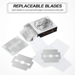 Mudder corn plane blades measure 2.5 x 2.2 cm for precise trimming.