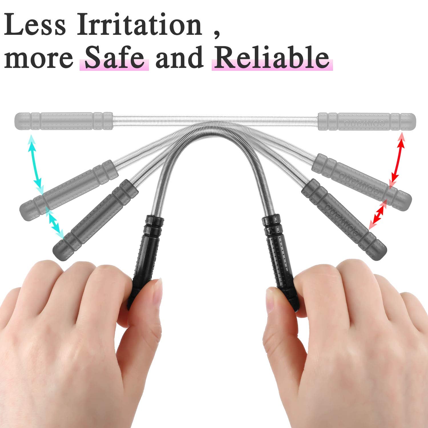 Mudder epilator coil for face provides precise shaping and easy hair removal.
