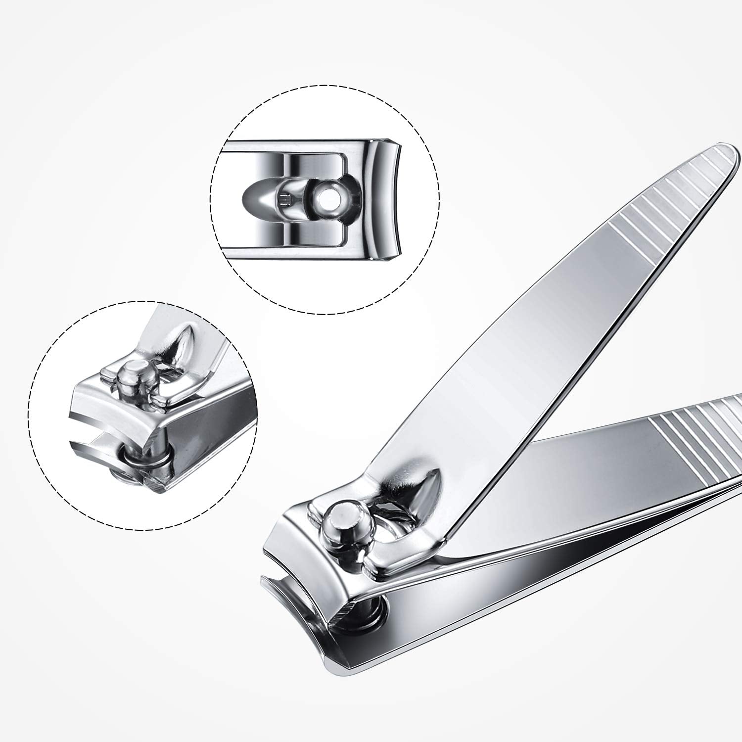 Mudder fingernail and toenail clippers wide set pack—suitable for various nail types.