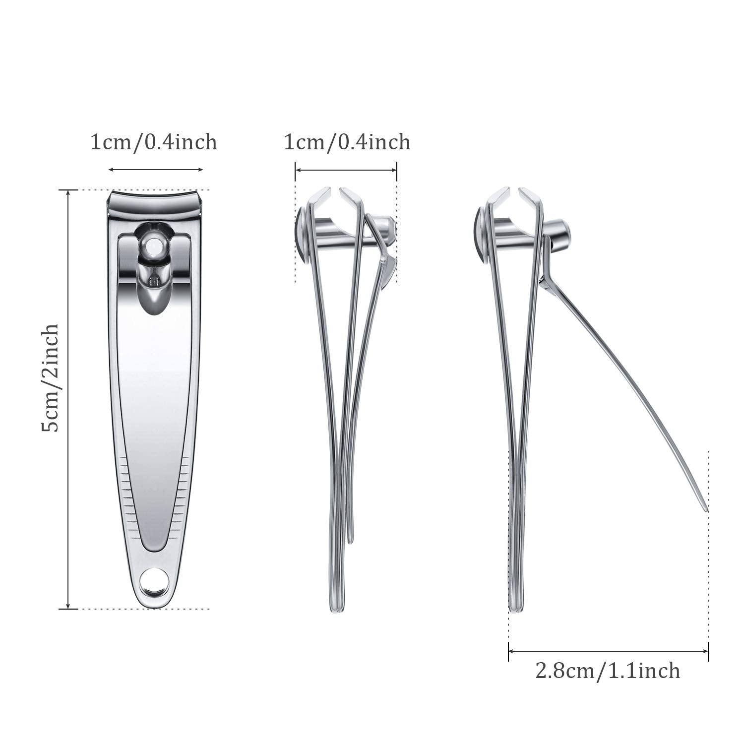 Mudder heavy-duty nail clippers sturdy construction—long-lasting for daily grooming.