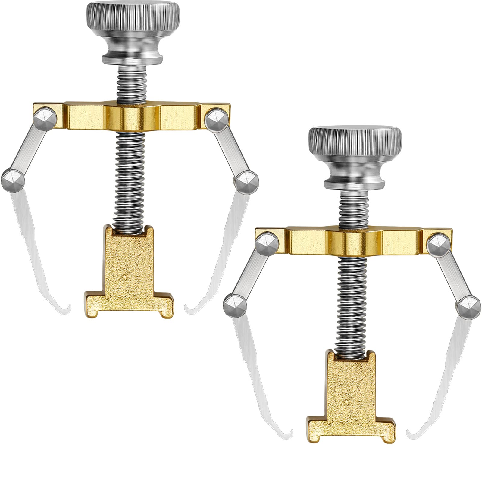 Mudder ingrown toenail lifter in gold demonstrates a gentle lift for nail comfort