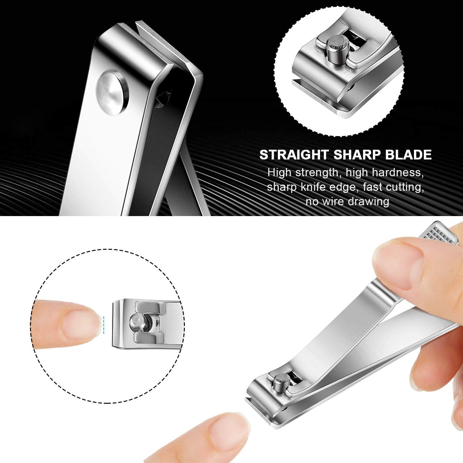 Mudder durable anti-corrosion finish resists rust on nails.
