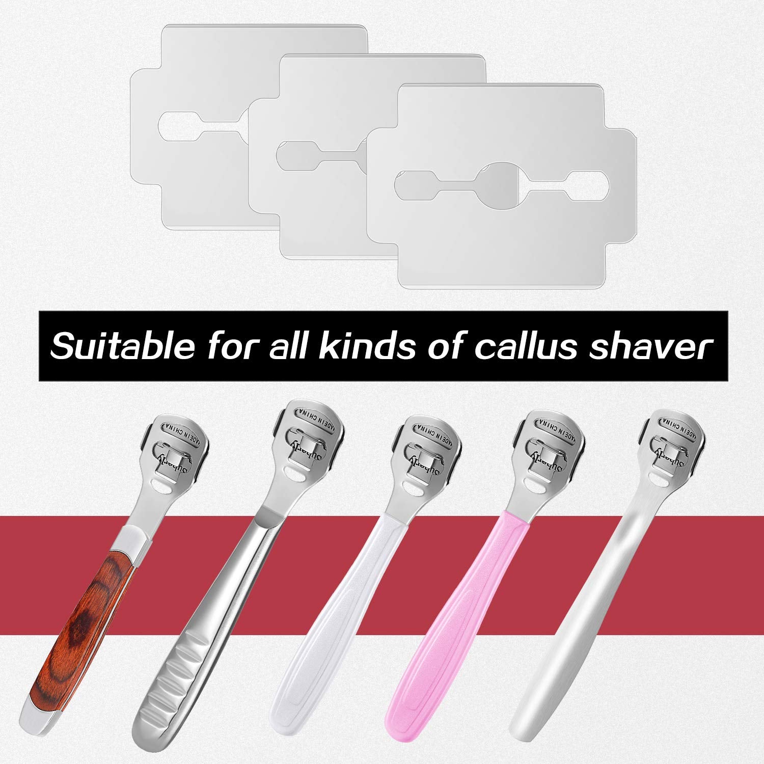 Mudder replacement blades for pedicure tools ensure quick, clean transitions during care.
