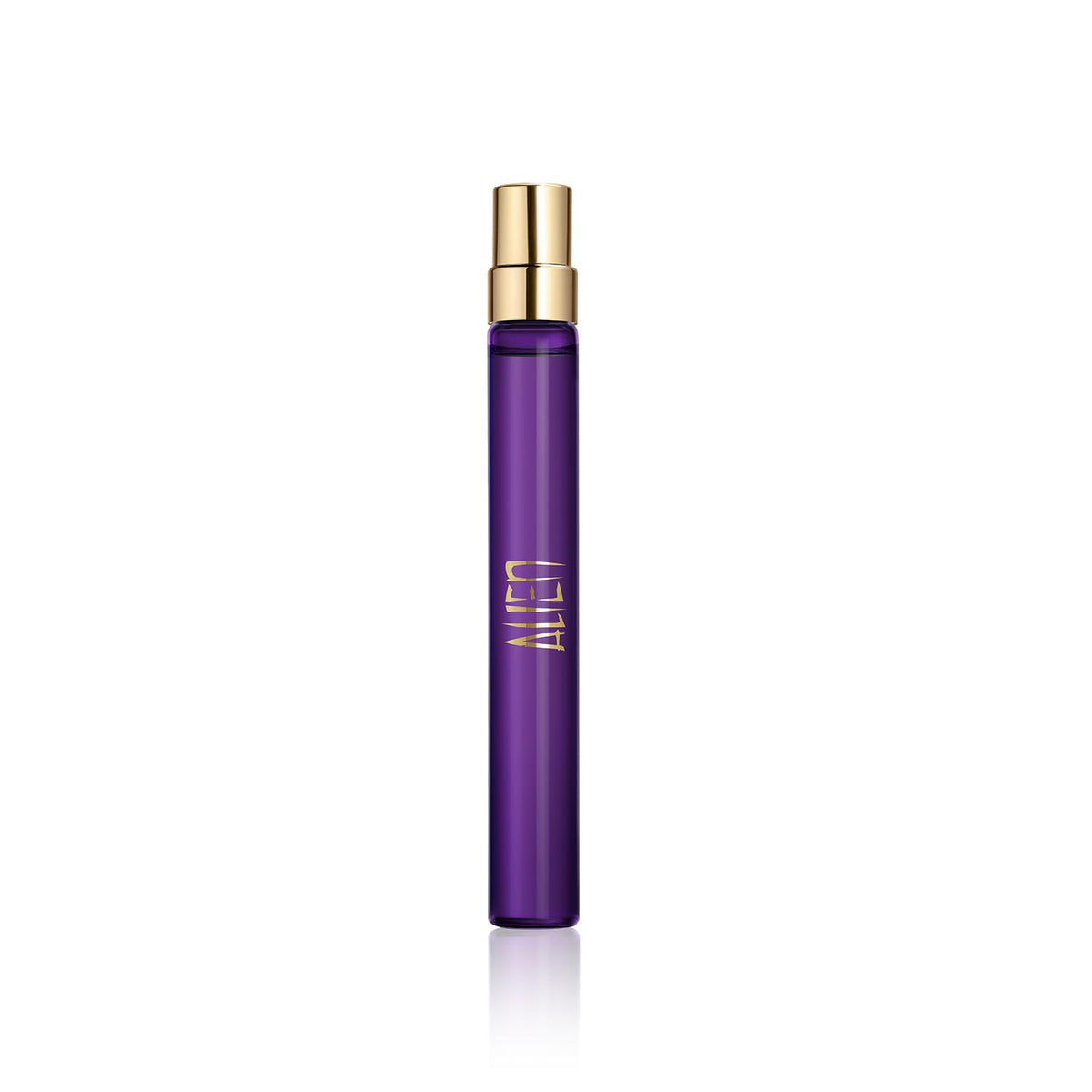Mugler Alien travel size bottle for on-the-go fragrance moments.