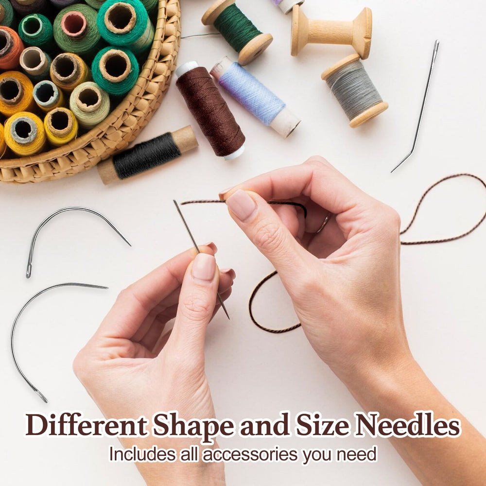MUIIGOOD includes sewing needles and weaving thread for easy DIY attachments