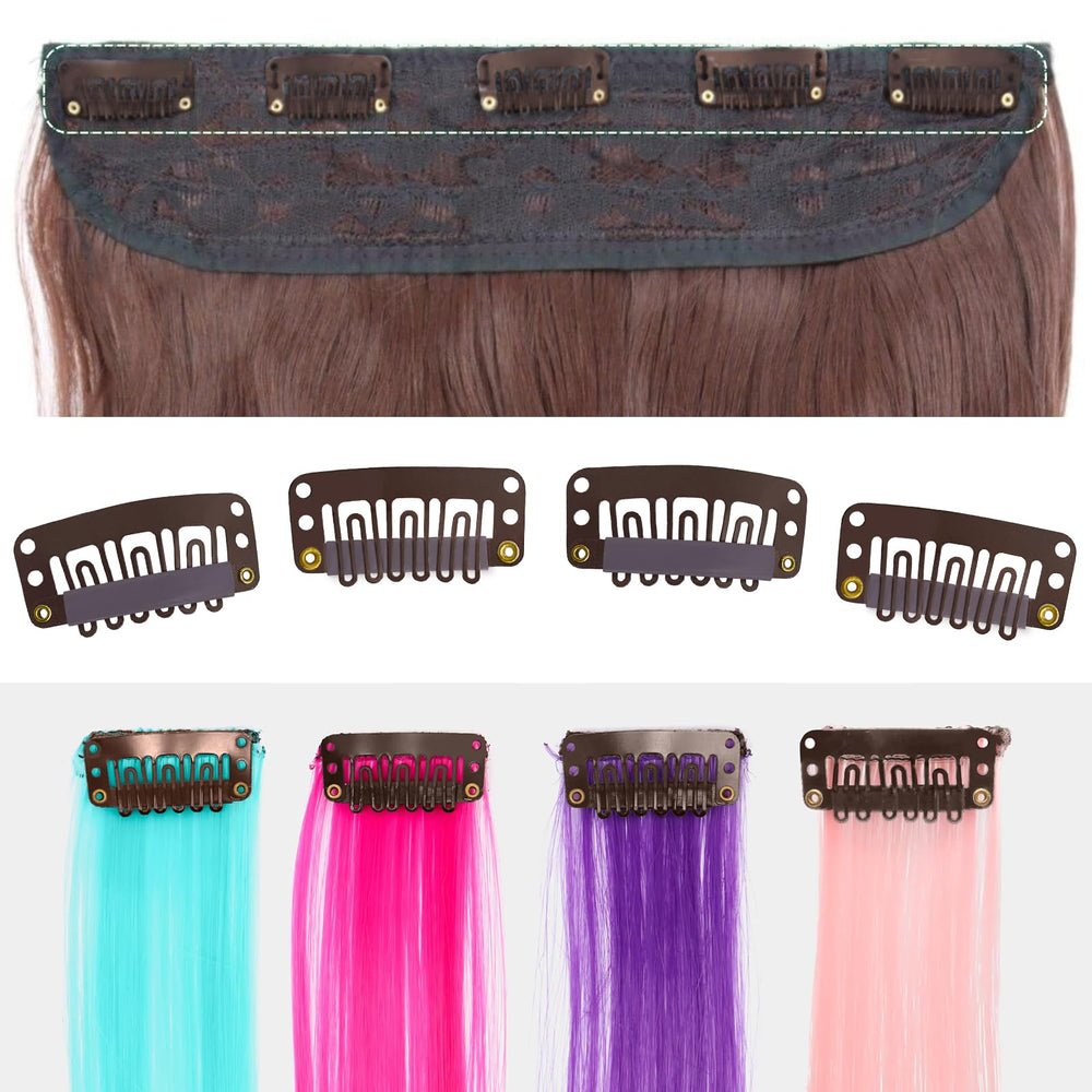 MUIIGOOD high-quality metal and silicone clips resist color loss and deformation