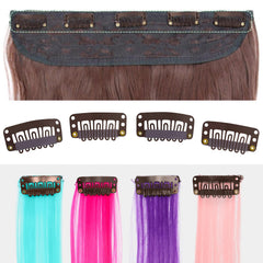 MUIIGOOD high-quality metal and silicone clips resist color loss and deformation