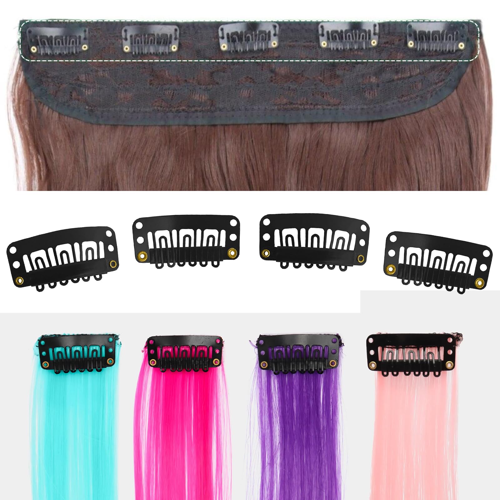 MUIIGOOD Silicone-bar clip ensures steady attachment and anti-slip performance.