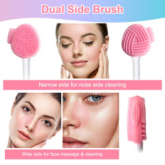 MUIIGOOD face cleanser brush delivering a smooth, thorough cleanse