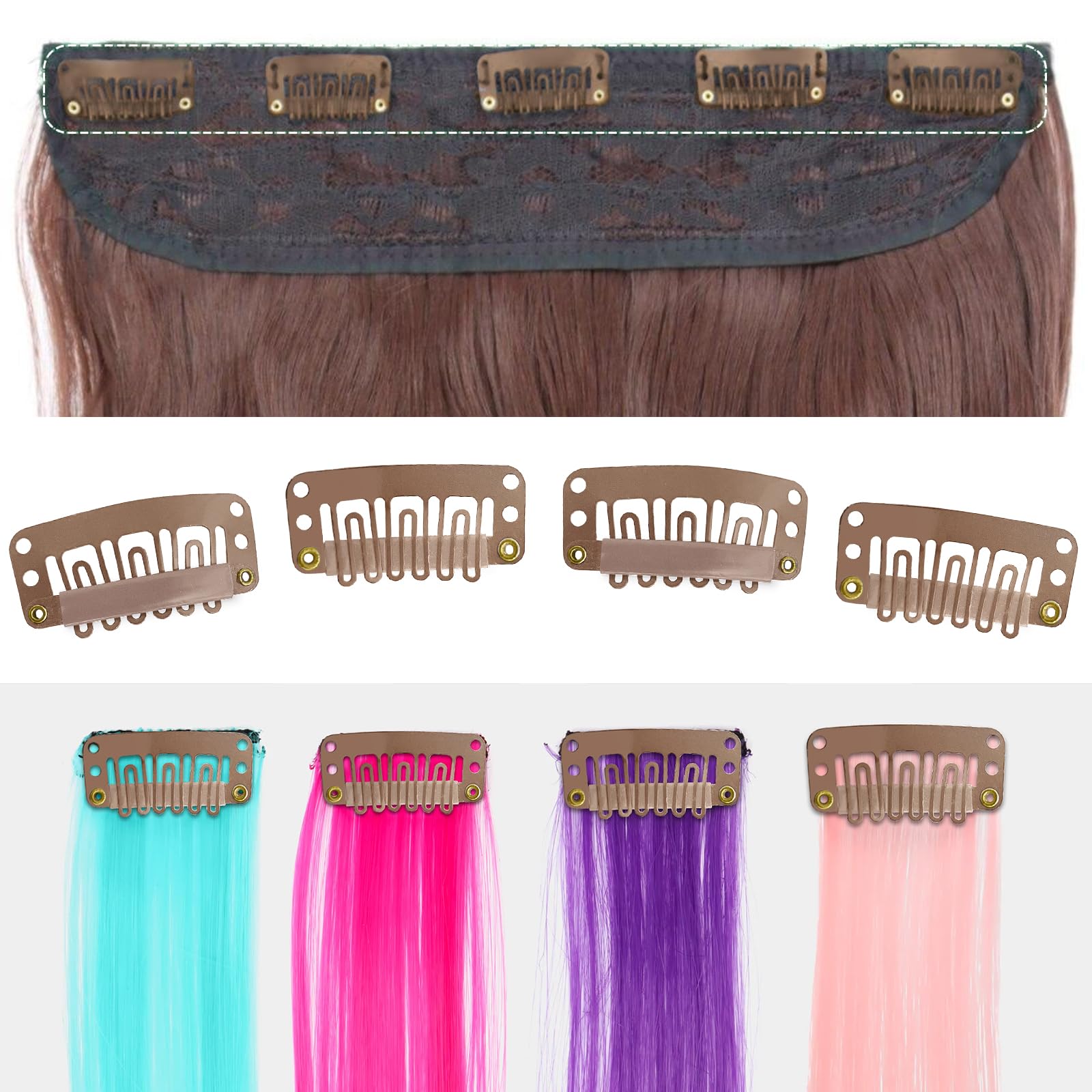 MUIIGOOD DIY wig making tools set for easy extensions.
