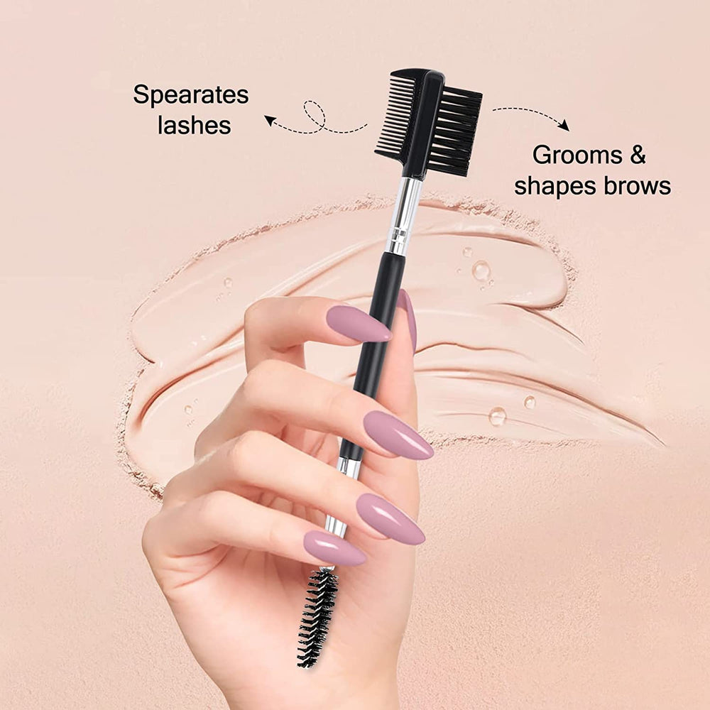 MUIIGOOD lash comb with fine teeth for clump removal