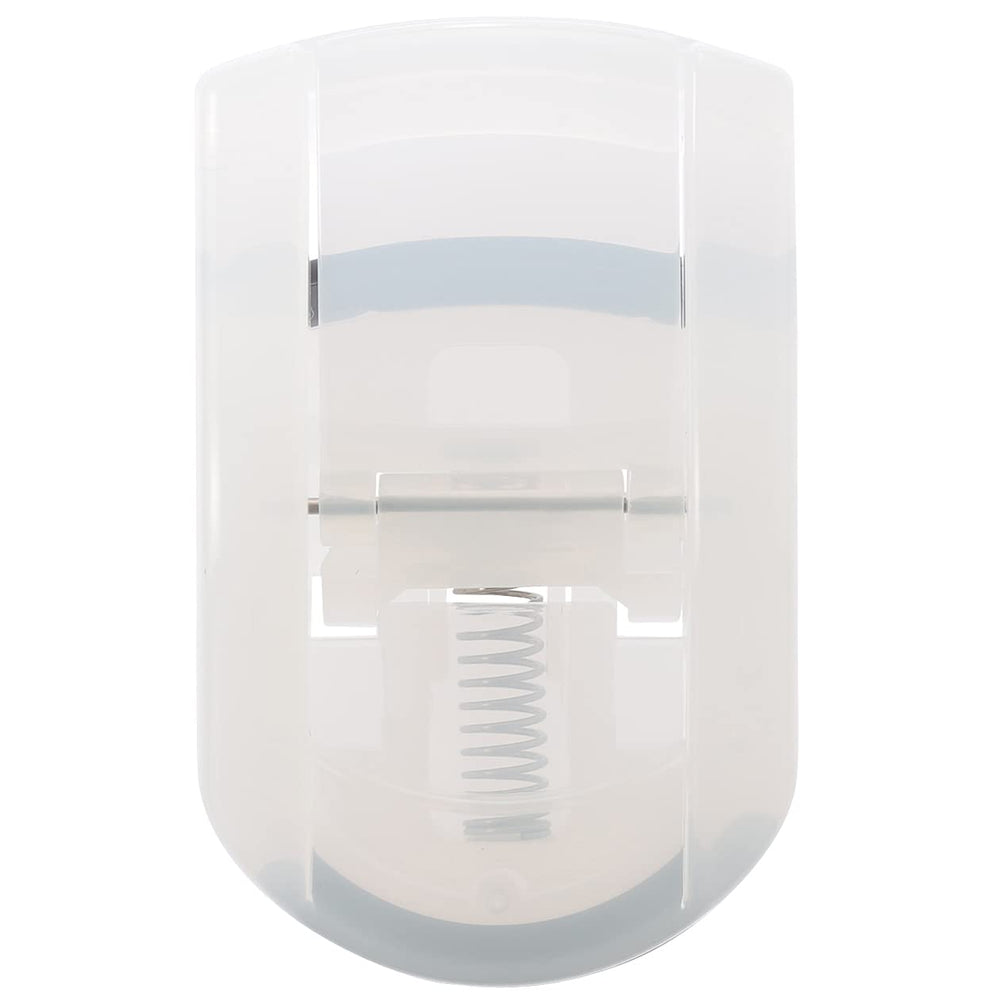 MUJI portable eyelash curler with slide design for easy pouch storage.