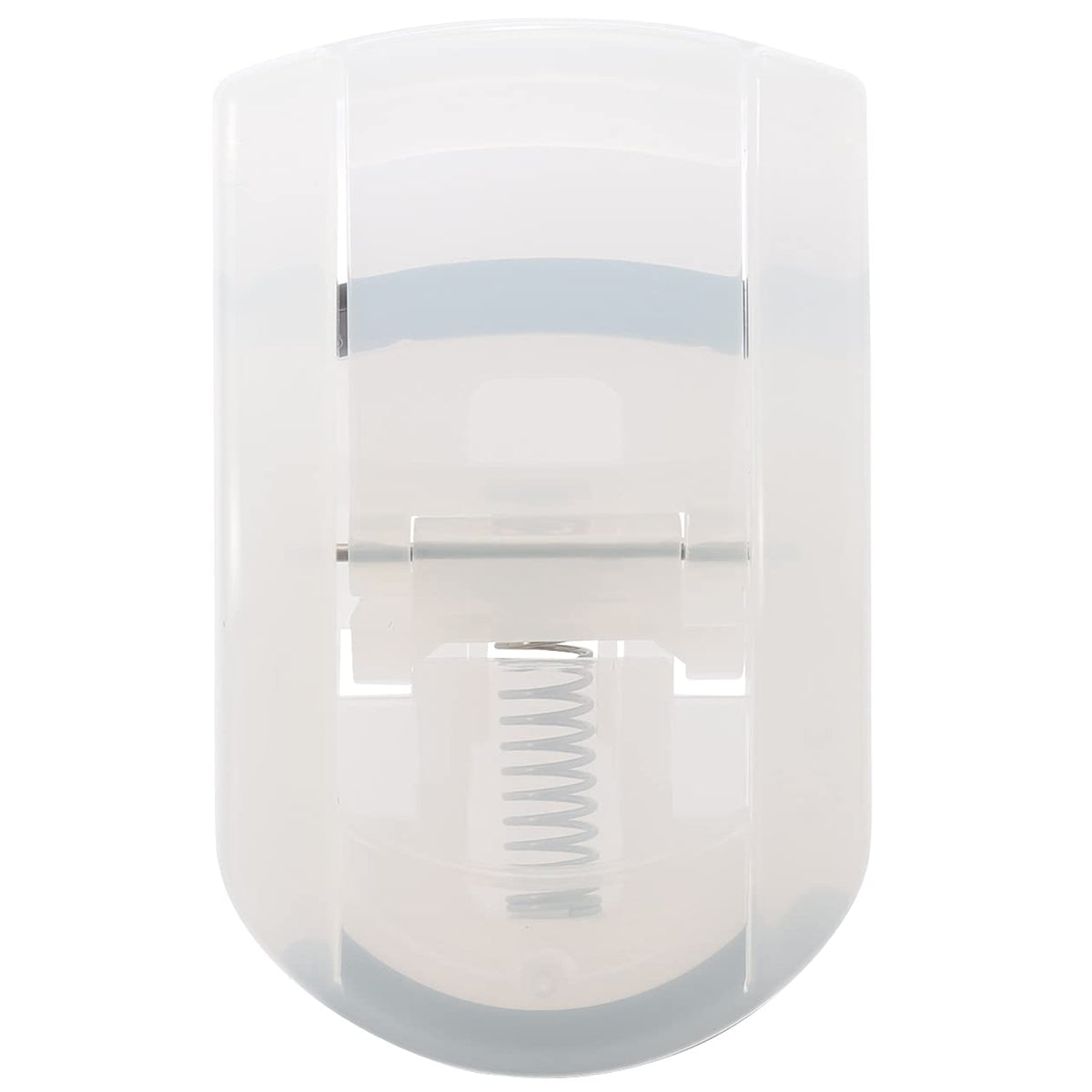 MUJI portable eyelash curler with slide design for easy pouch storage.