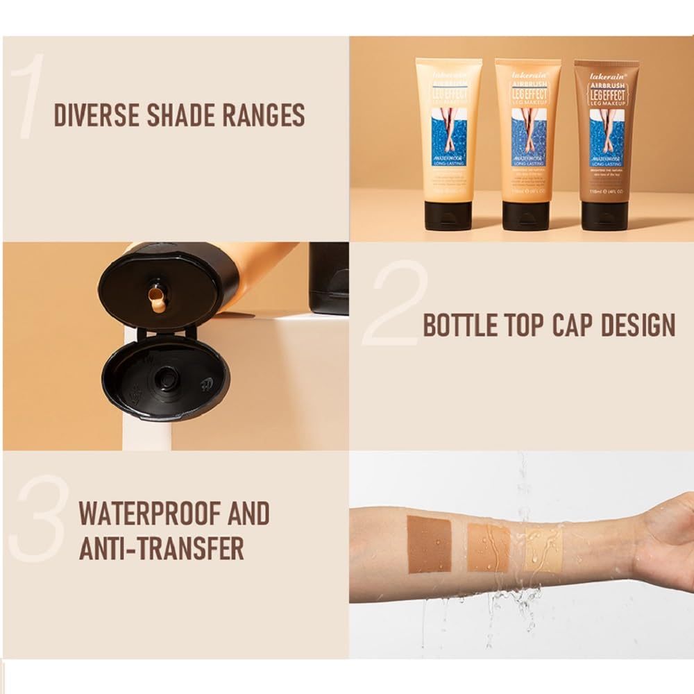 MULPG piel sensible, maquillaje suave para cuerpo.