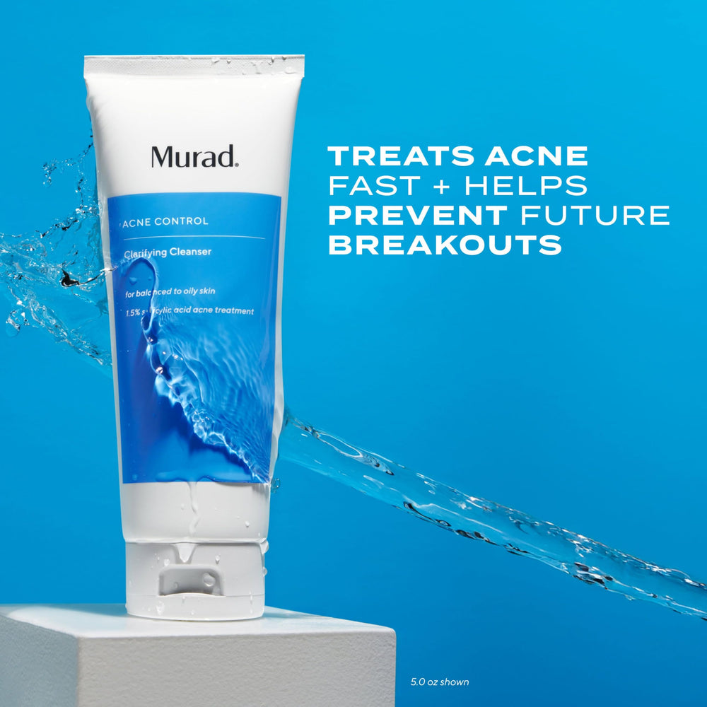 Murad Acne Control Clarifying Cleanser, té verde para calmar irritaciones y aportar frescura.