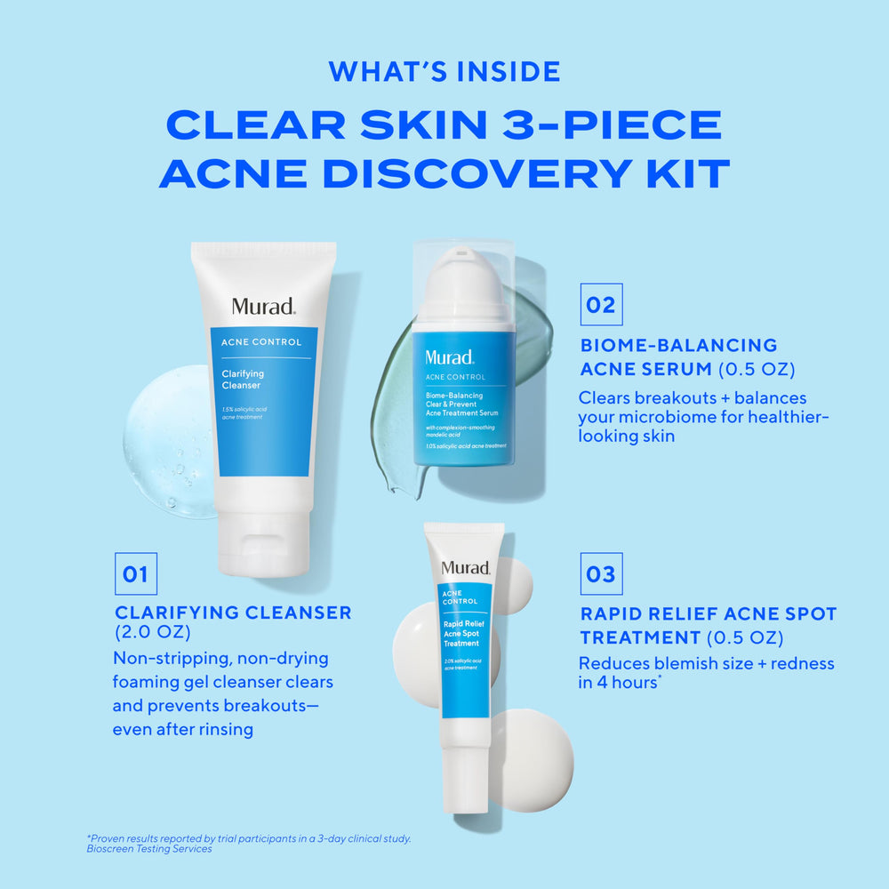 Murad Acne Trial Kit spot-treatment tube ready for targeted blemish care.