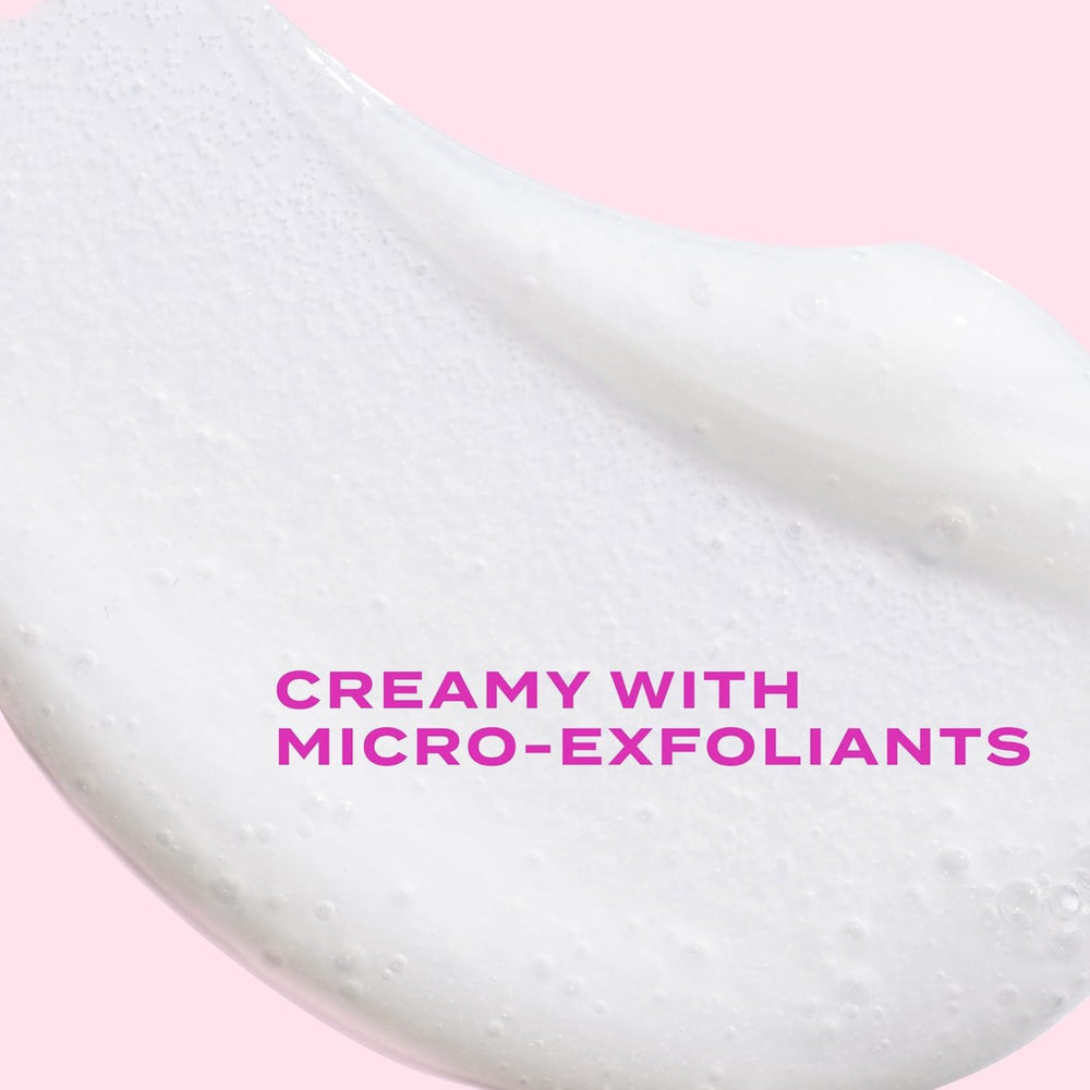 Murad AHA/BHA Exfoliating Cleanser hands applying wash routine