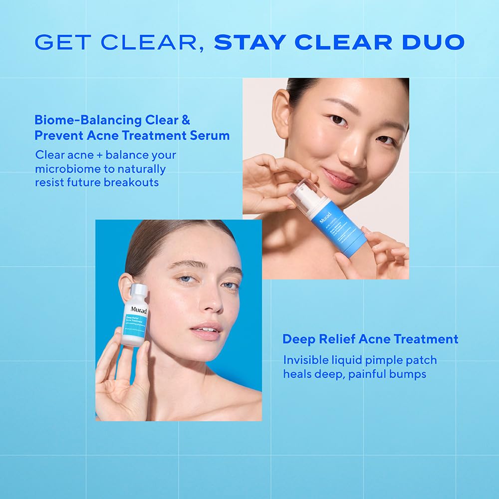Murad Biome-Balancing Acne Serum glutamic acid closeup.