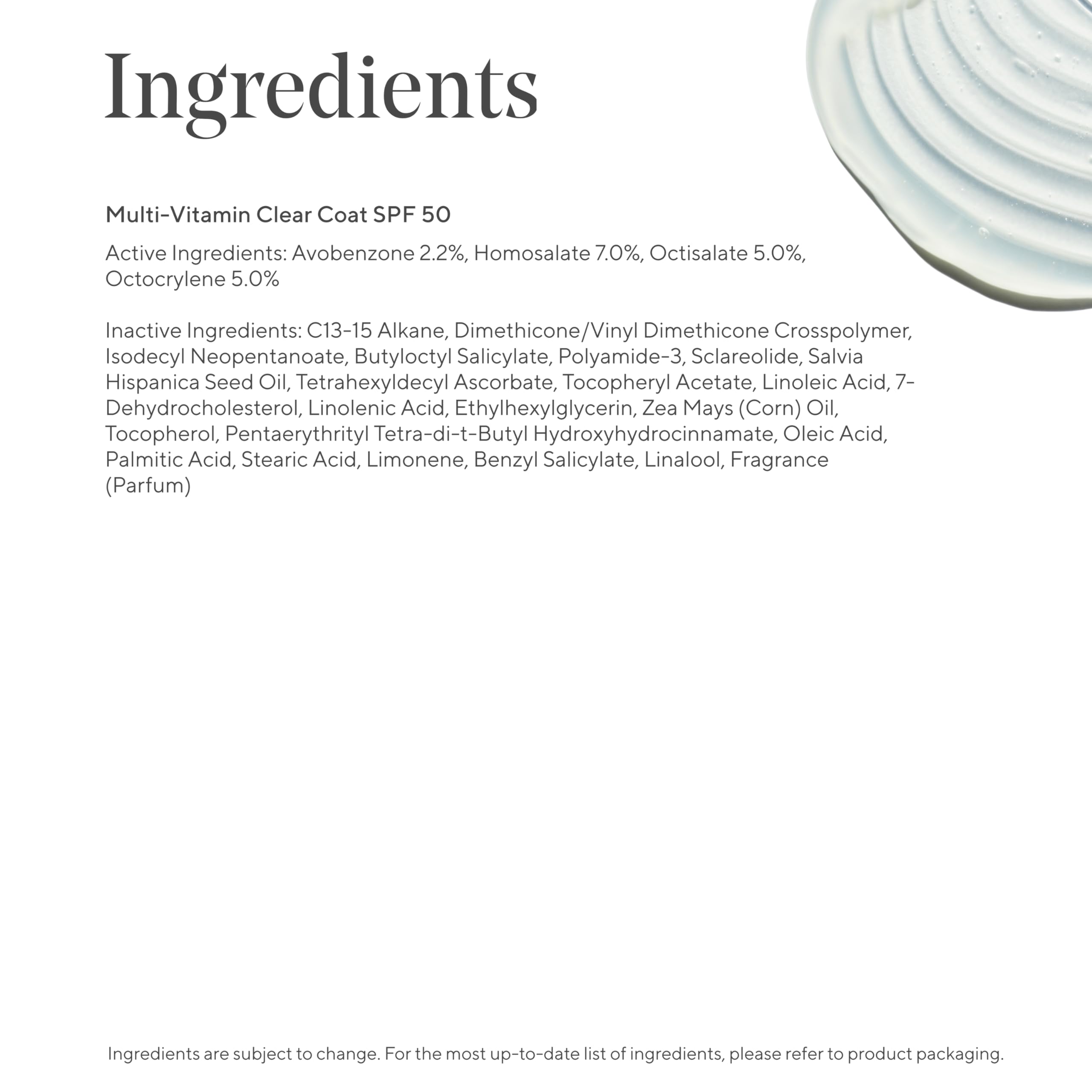 Murad chia seed nourishing ingredient detail