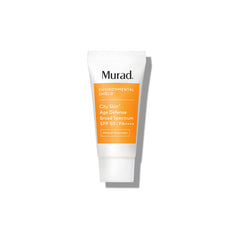 Murad City Skin Age Defense bottle front view for daily SPF 50 protection.