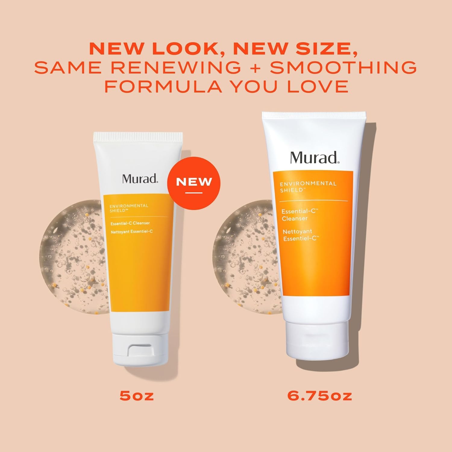 Murad Essential-C Cleanser hydration from humectants helps maintain balance.