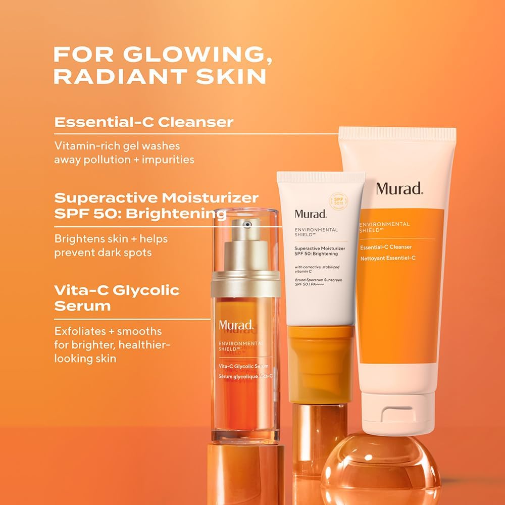 Murad Essential-C Cleanser allantoin softens and soothes the skin.