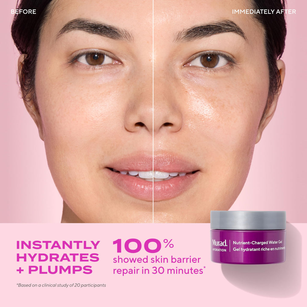 Ingredientes clave de Murad Gel de Agua Nutriente, vitaminas y minerales.